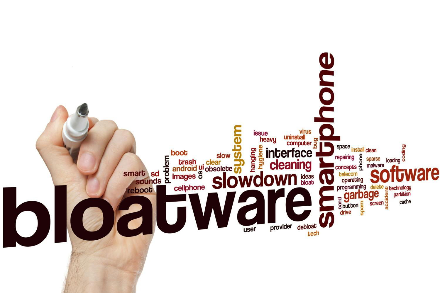 Bloatware: Bloatware er programmer, som gør din pc langsommere.